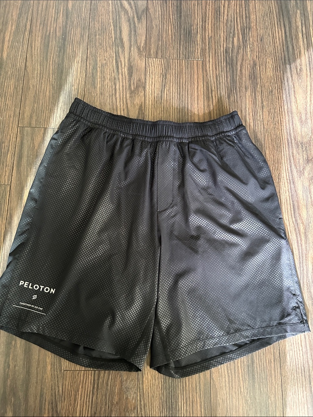 Peloton Men’s Black Mesh Athletic Shorts